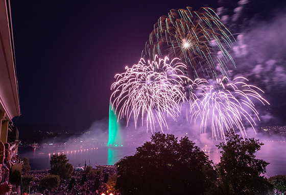 Feux d’artifices de Genève 2019