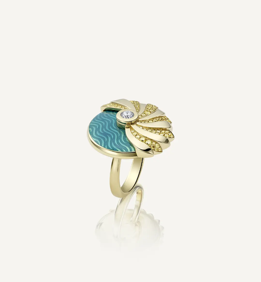 Twirly Ring by Adler Joailliers