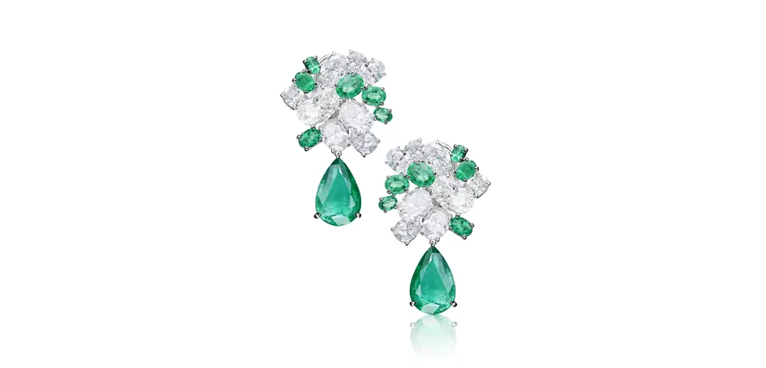 Papagayo earrings by Adler Joailliers