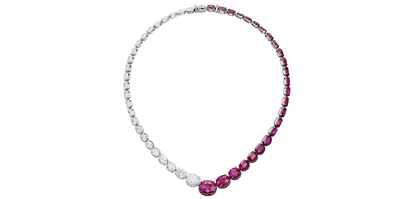 Kiss Me Again Necklace by Adler Joailliers