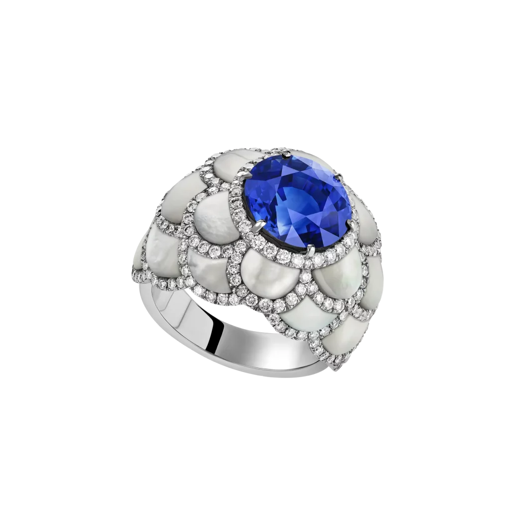 Shinsei sapphire ring by Adler Joailliers