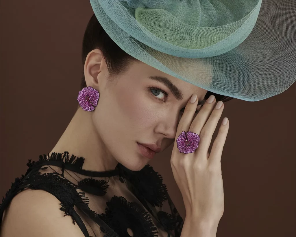 Water Lily jewellery collection by Adler Joailliers