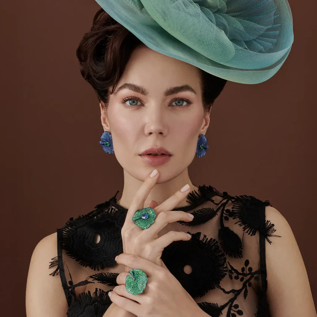 Water Lily jewellery collection by Adler Joailliers