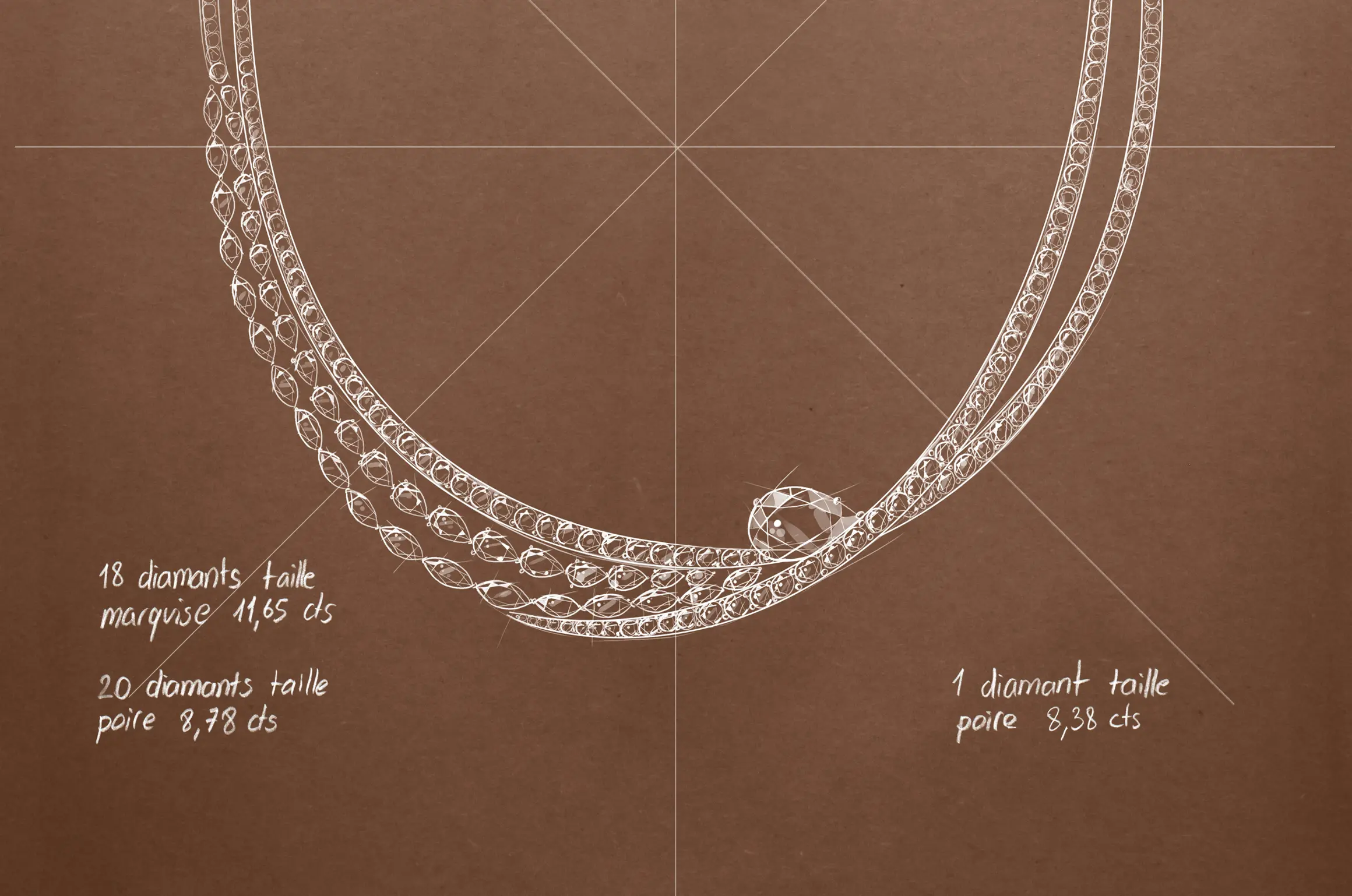 Berceuse high jewellery necklace by Adler Joailliers