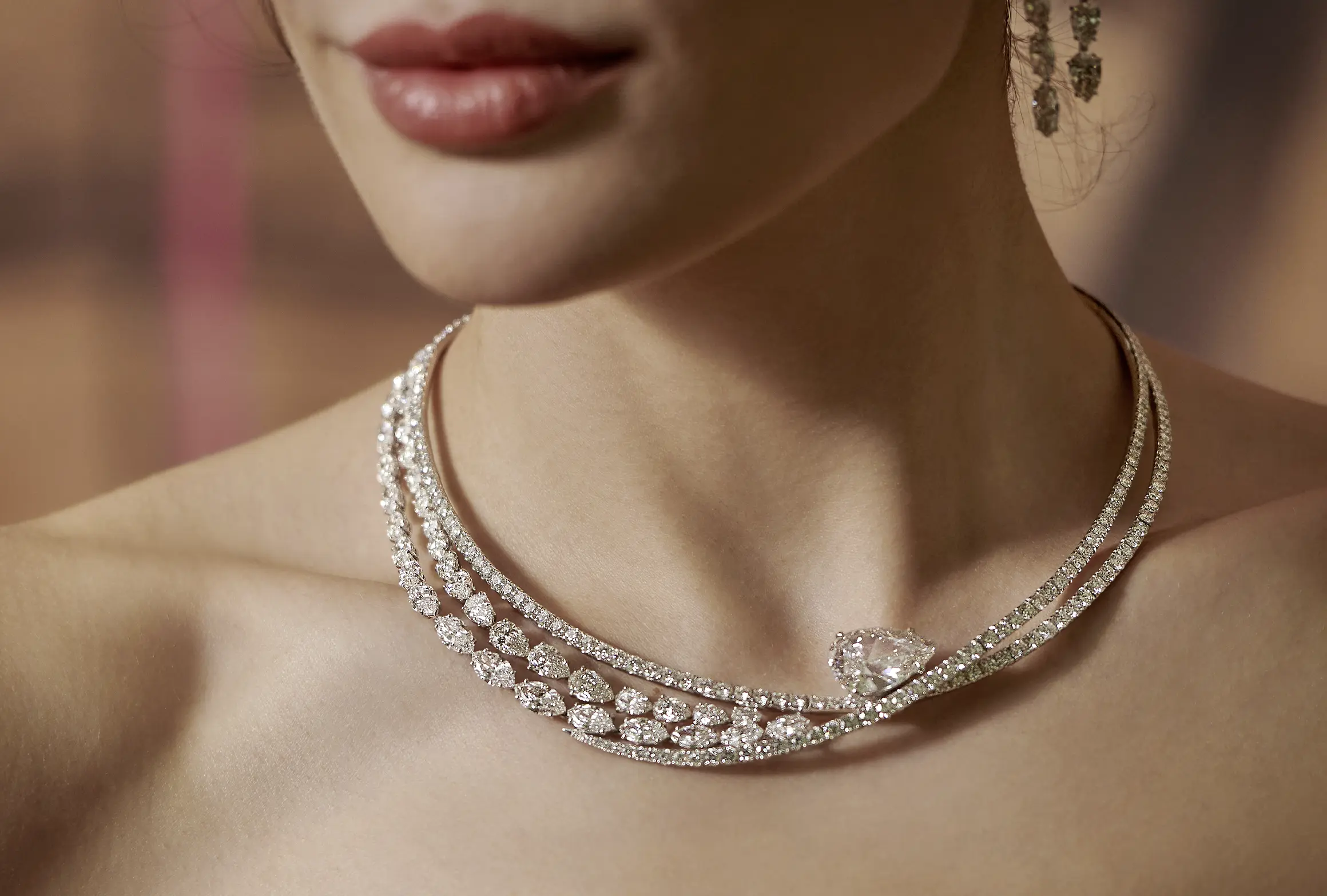 Berceuse high jewellery necklace by Adler Joailliers