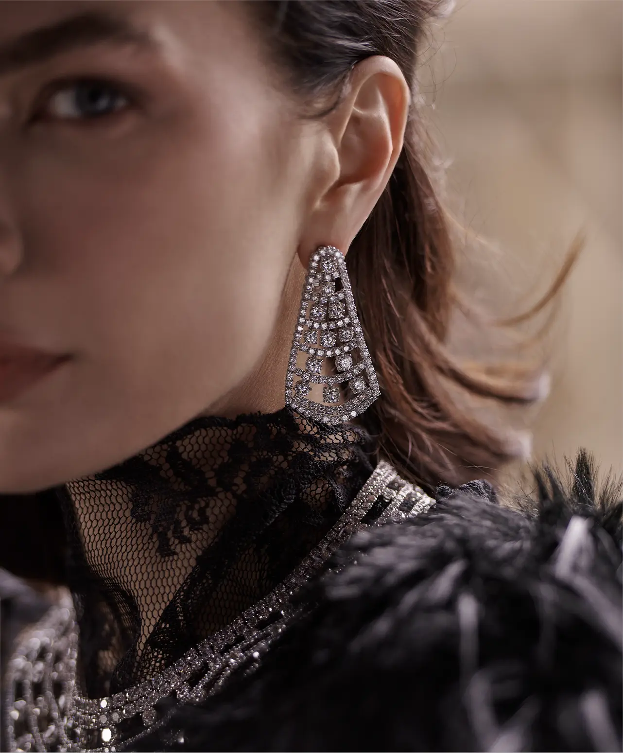 Egide High Jewellery Earrings by Adler Joailliers
