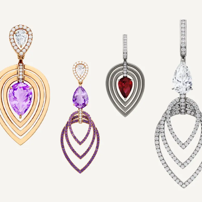 Double Jeu earrings collection