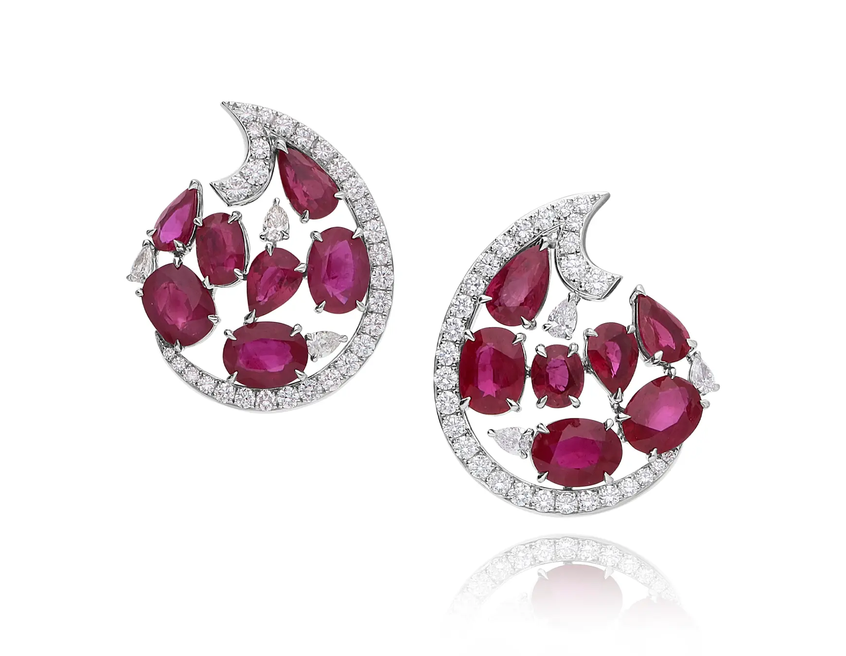 Momiji High Jewellery Earrings by Adler Joailliers