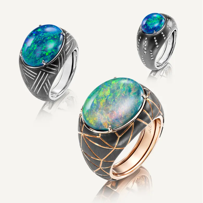 Nebula ring collection by Adler Joailliers