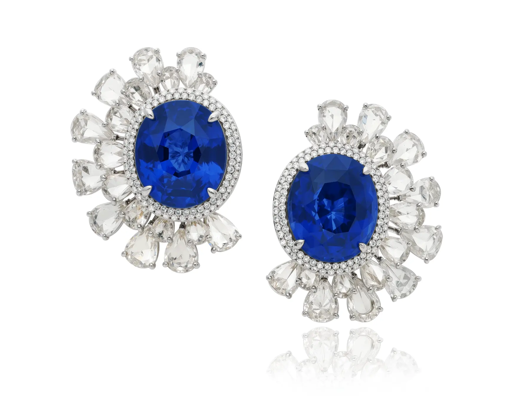 Blue Eminence Earrings by Adler Jaoilliers