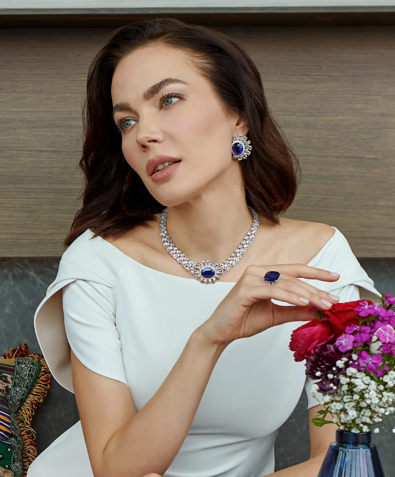 Blue Eminence High Jewellery Set by Adler Joailliers
